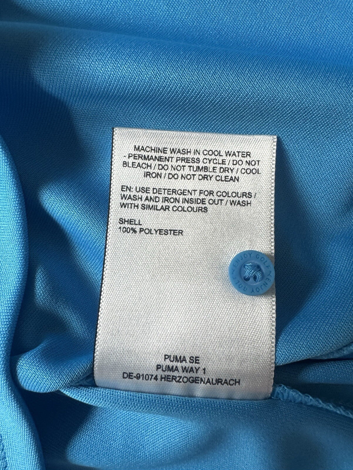Puma Women’s Golf Shirt Blue Sz S. (B.129/5)