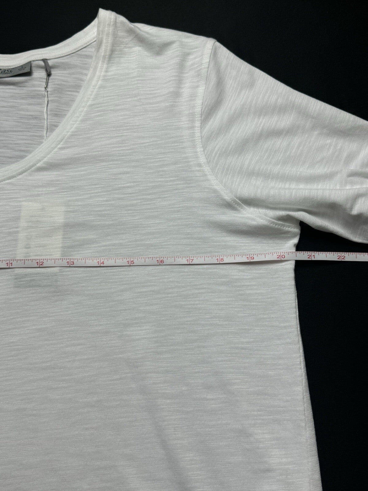 TASC Women’s Blouse Shirt Bamboo Organic Cotton. Sz L (B.82)