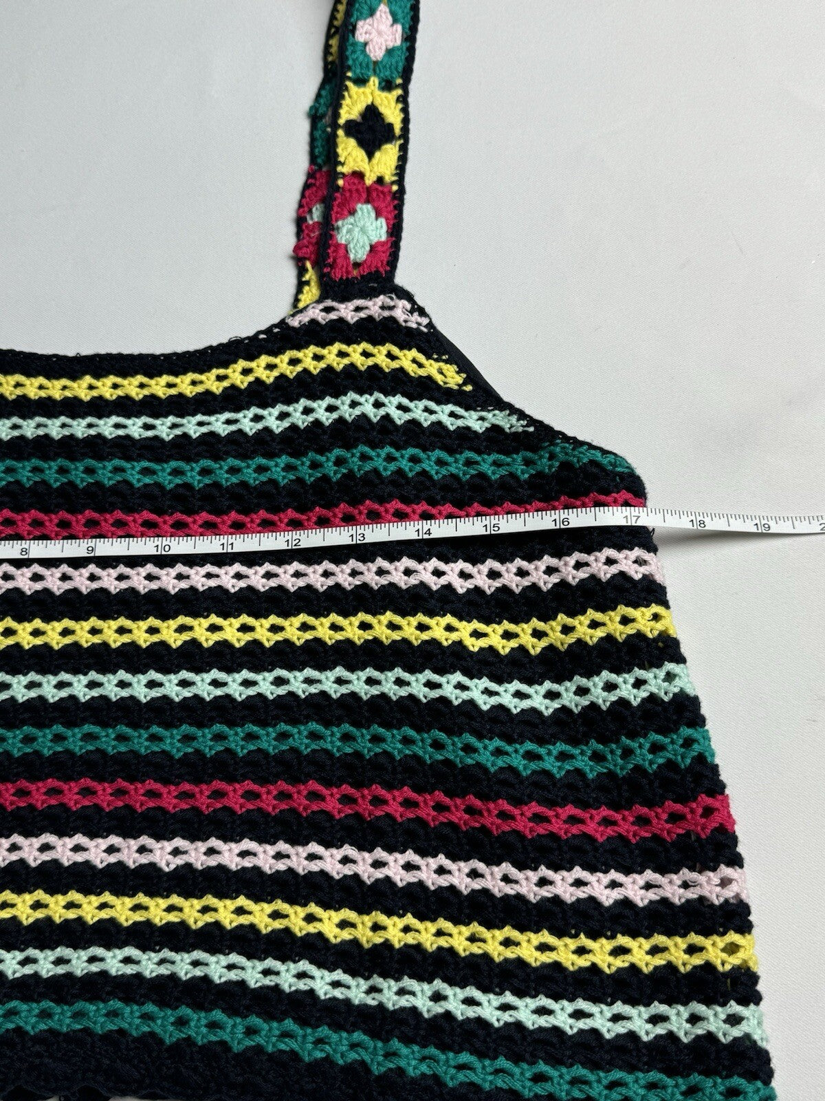 Jessica Simpson Karina Crochet Tank Top Size L. (B.94)