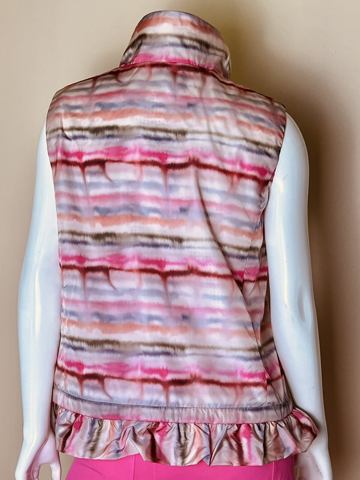 Brendratti Linea Full Zip Pink Sunset Vest Ladies Ital 46 Us L NWT Golf (51)