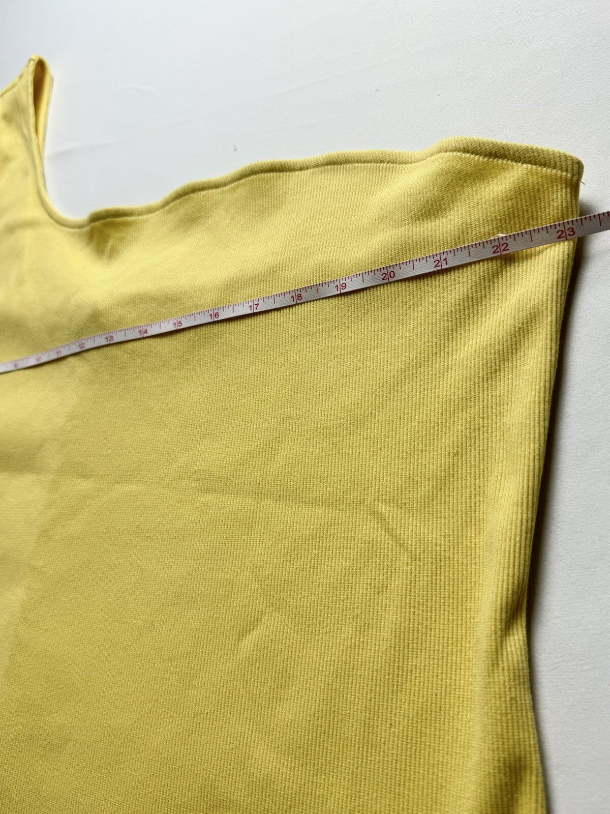 Nine West One Shoulder Yellow Dress Sz 3XL. (B.51)