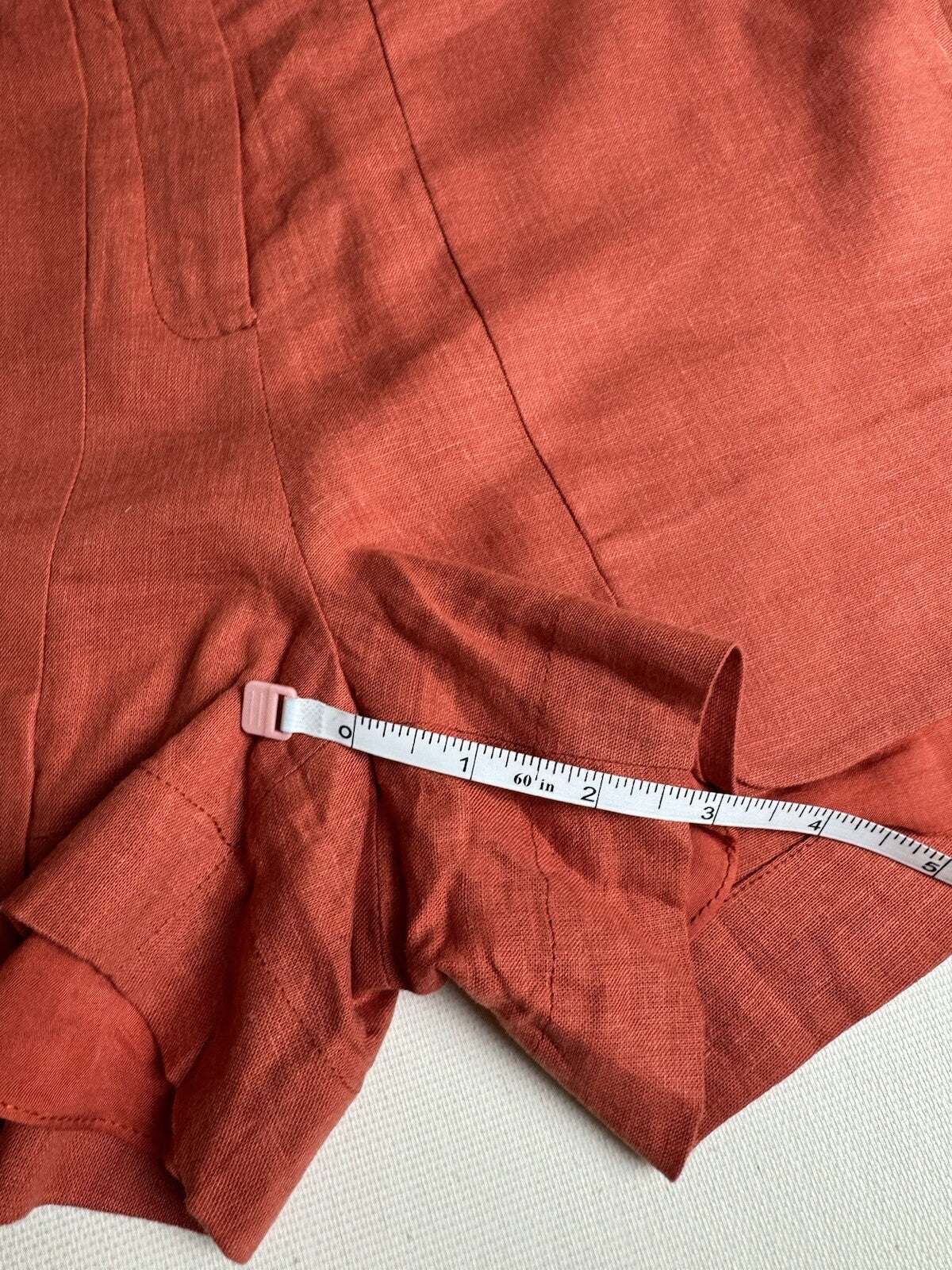 VIX paula hermanny Solid Bela Orange Short Sz XS. (67)