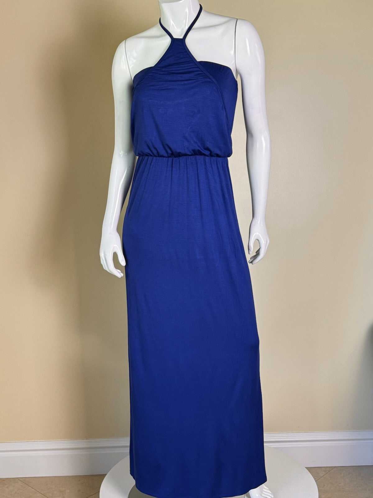 TRINA TURK Goldie Maxi Dress in Royal Blue Sz S (64)