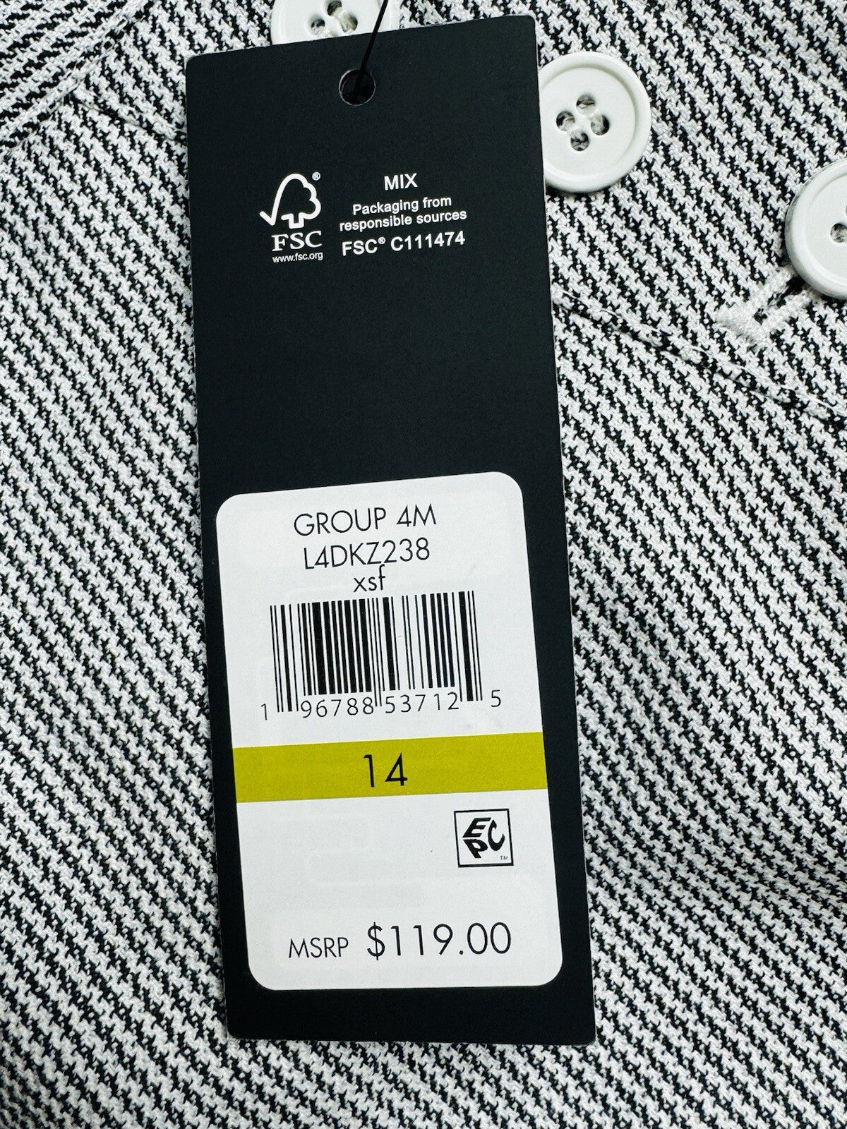 $119 KARL LAGERFELD Women’s Dress Pants Sz 14 (B.96)