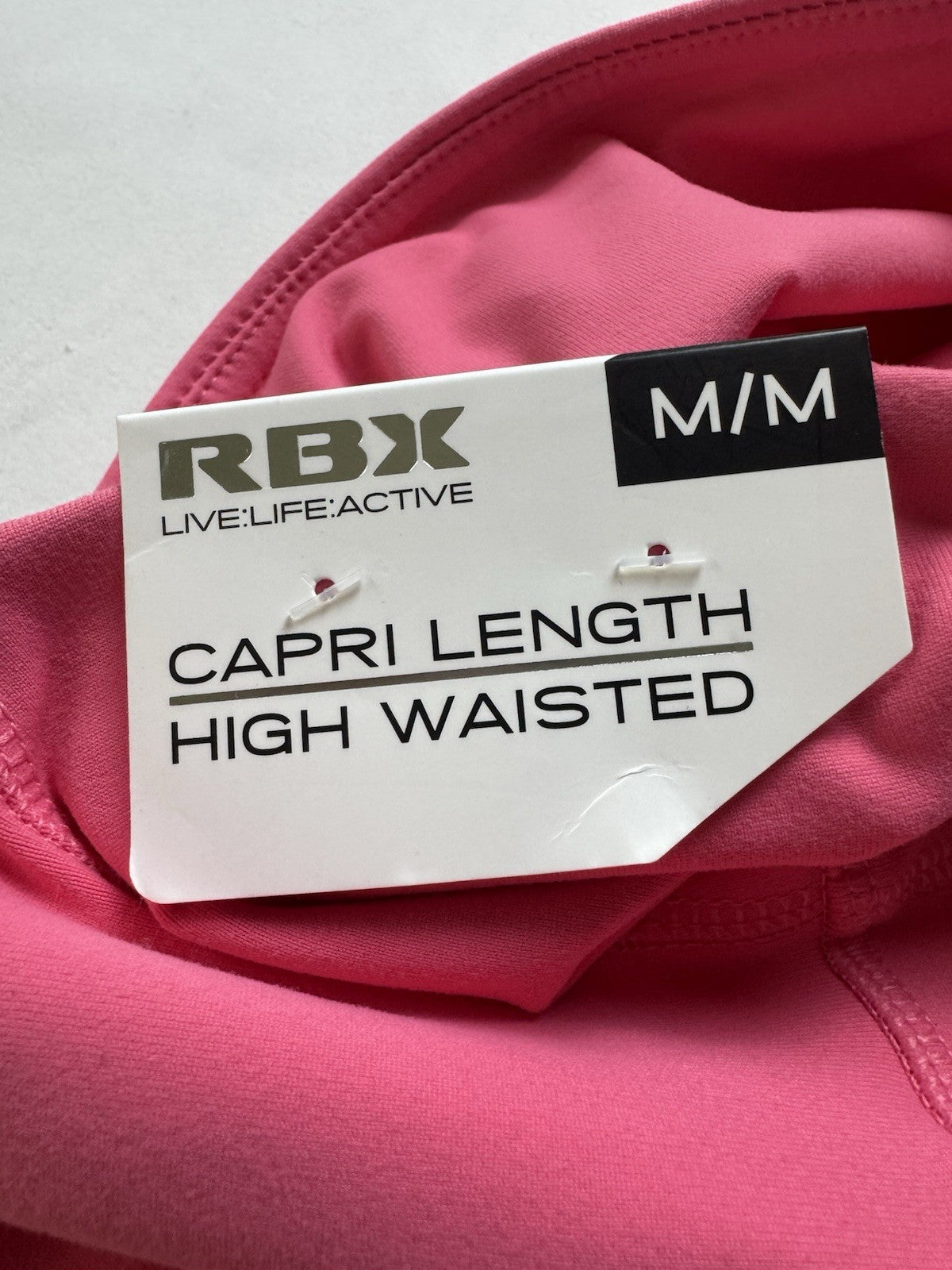 RBX Women's Athletic Leggings Stretch Pockets Sz M. (B.157)