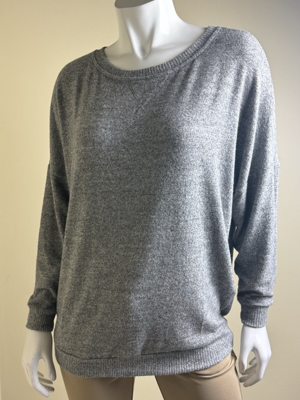 $128 Joie Sweater Pullover Women’s Heather Gray Jenina Sz S (B.116)