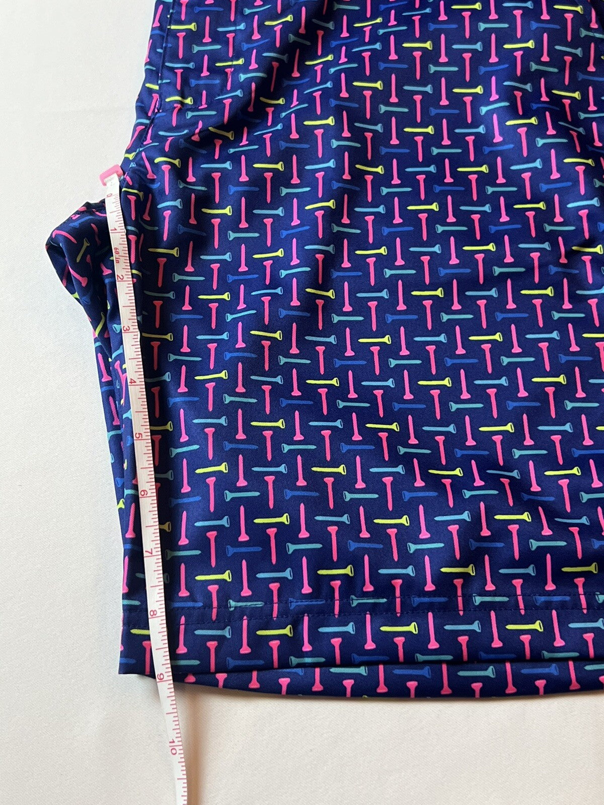 Birdies And Bows Women’s Multicolor Golf Shorts Size 8 (18)