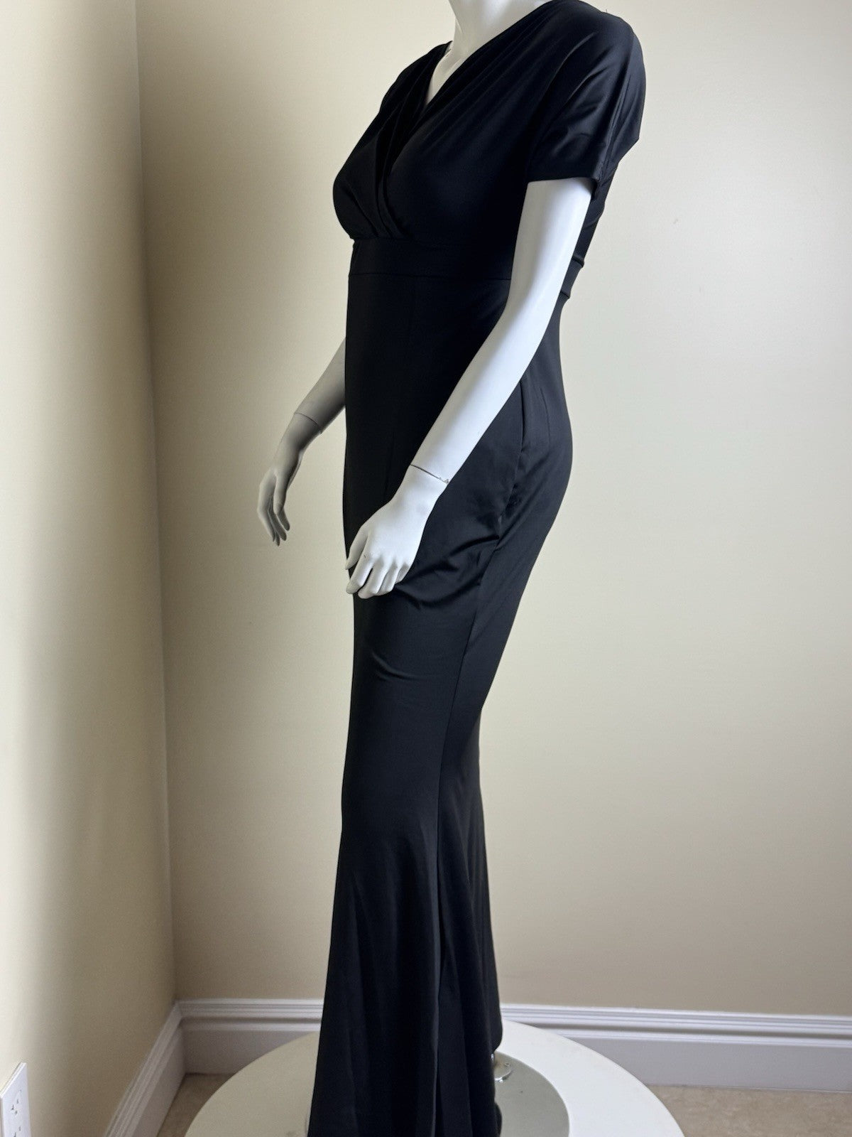 Women's Black Blouson Dress Sz 2XL. (B.166)