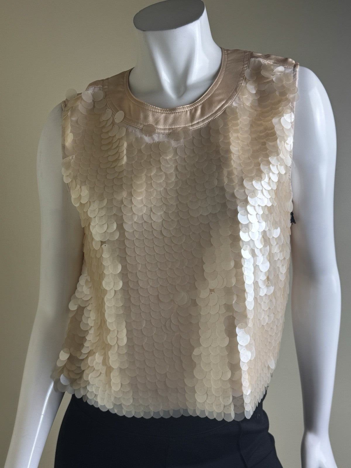 Alice Blue Women’s Sleeveless Blouse Sz L. (B.150/1)
