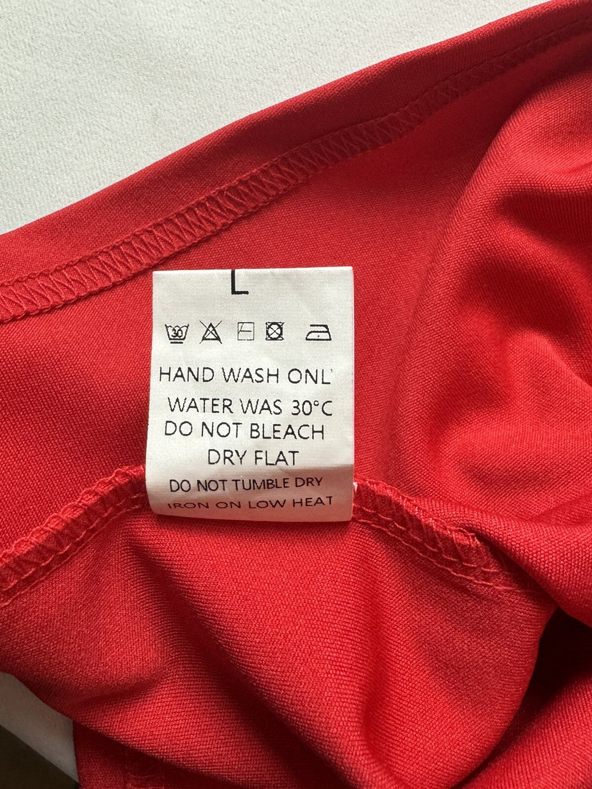 Nhicdns Women’s Red Mesh Stretch Sz L. (52)