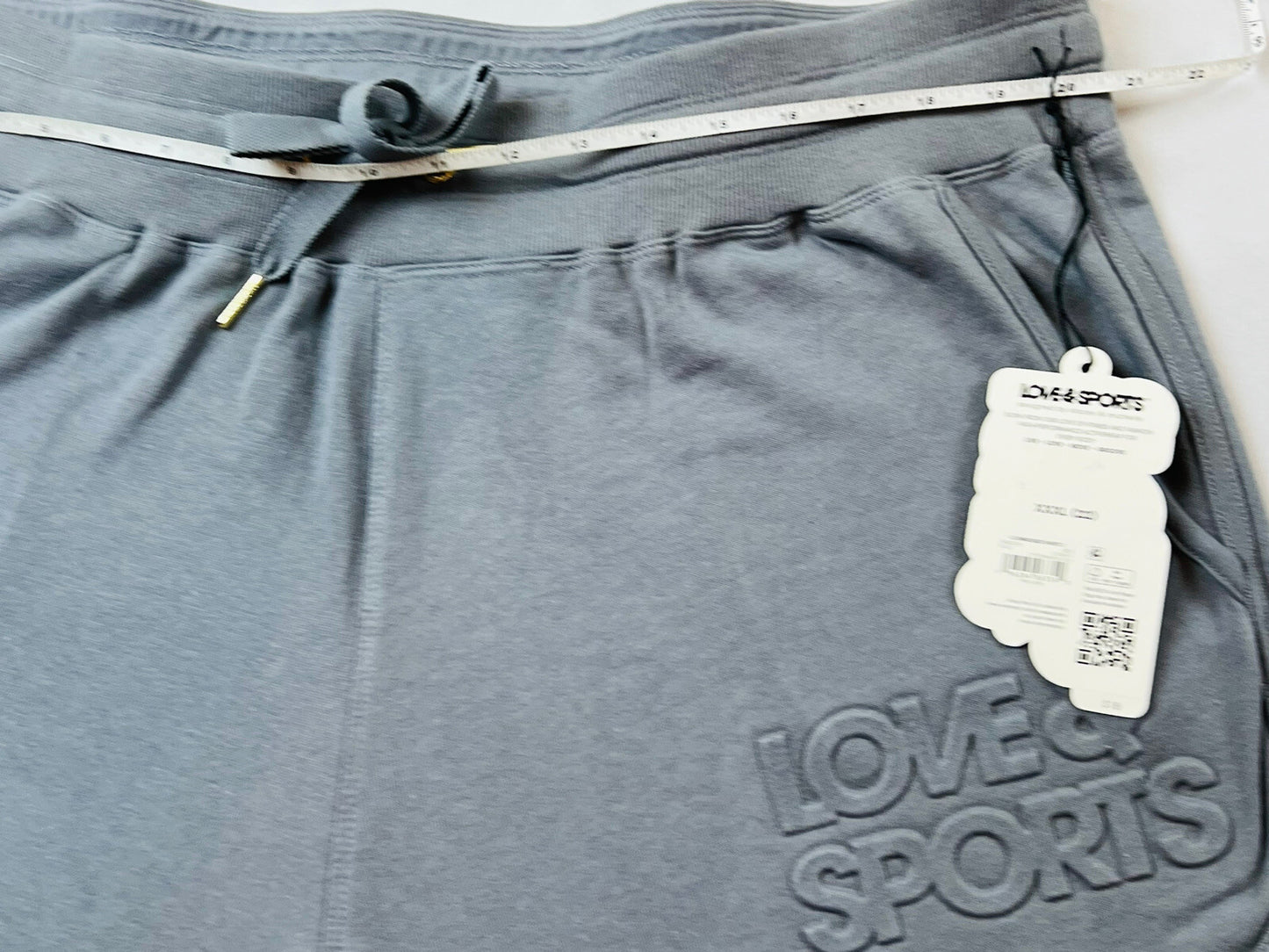 Love & Sports Women's Mid Rise High Performance Shorts SZ 3XL