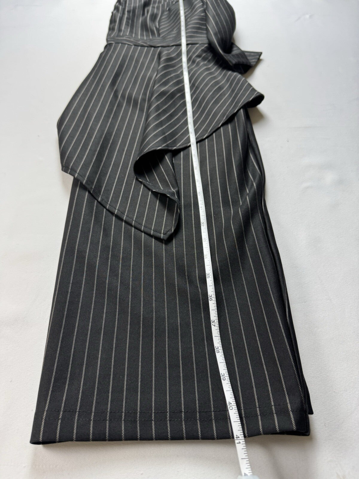 Vfshow Vfemage Stripes Dress Sz L. (B.132)