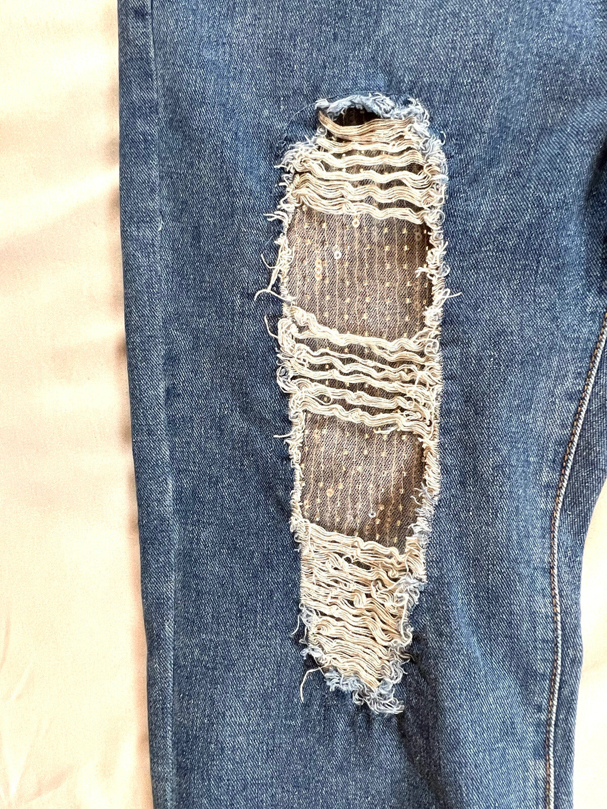 Women’s Jeans MELE & PERE Boyfriend Relaxed & comfortable fit Size M Blue Denim