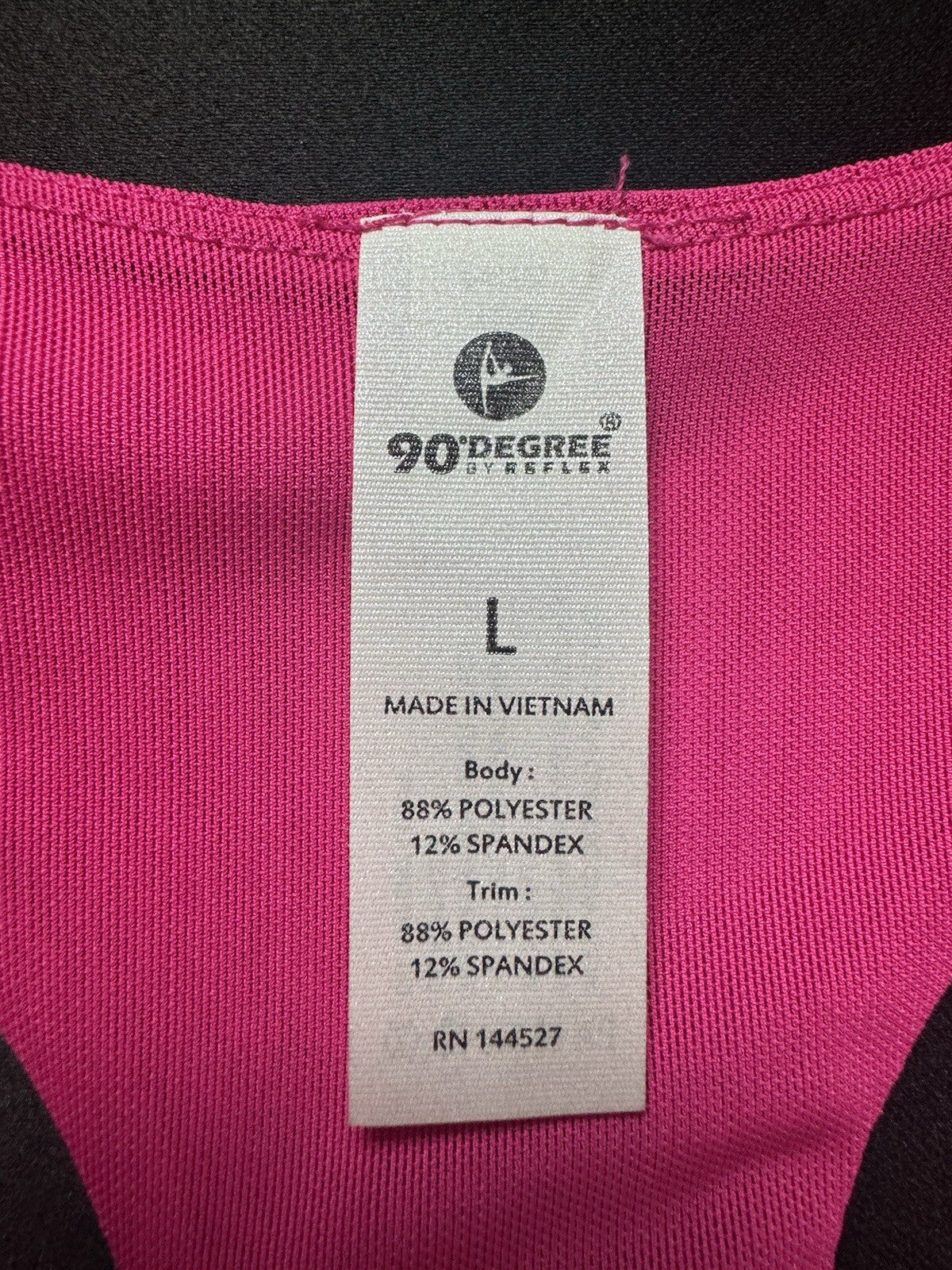 90 Degree By Reflex Airlux Courtside Utility Dress Built-in Bra. Sz L. (B.81)