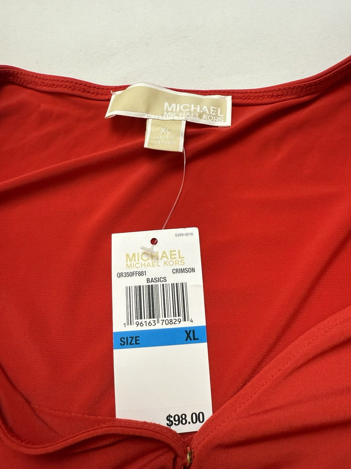 $98 Michael Kors Women’s Blouse Sz XL. (B.167)