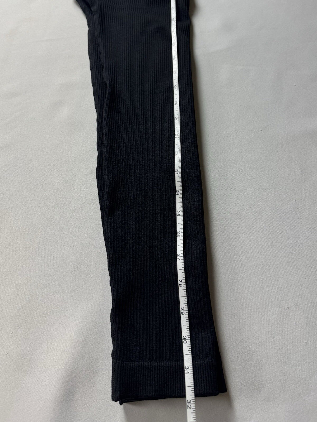 Women’s 2pc Set Black Top and Leggings Size S