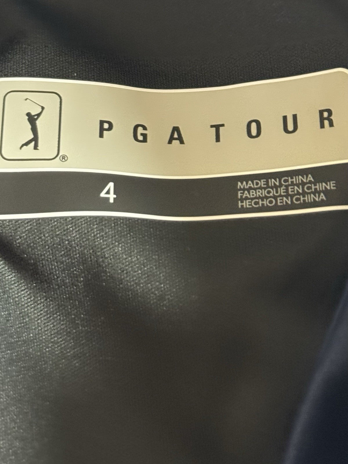 $68 PGA TOUR Women's Golf Shorts Size 4 Navy (B.044)