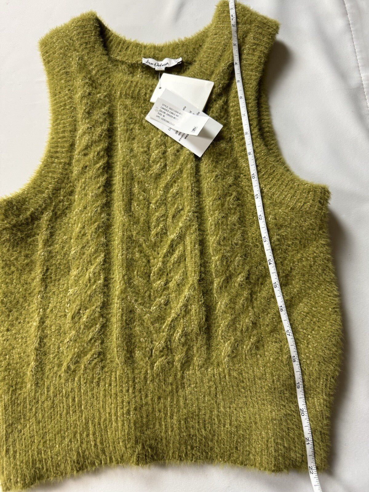 Sam Edelman Women's Sweater Tank Top Sz M (B.95)