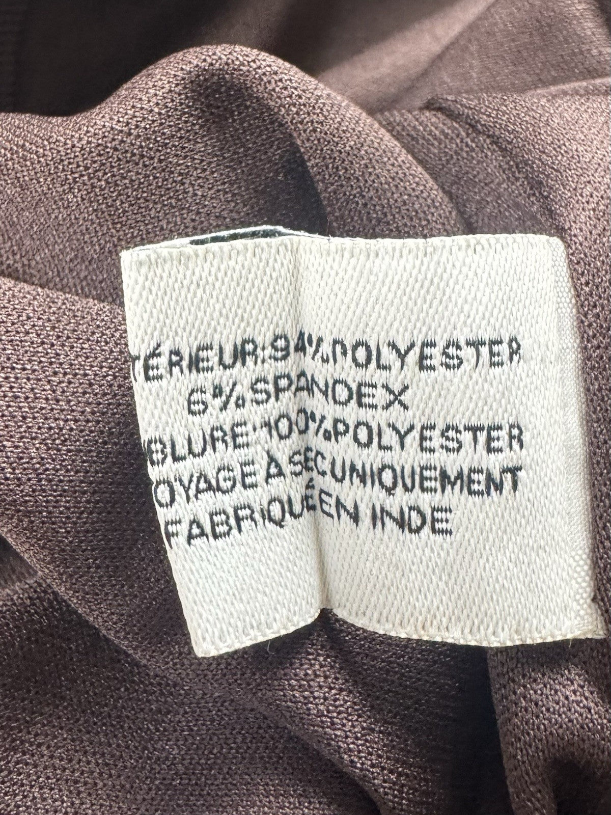 $268 Walter Baker Crista Skirt Sequin Mink Brown Size 4 (B.134)