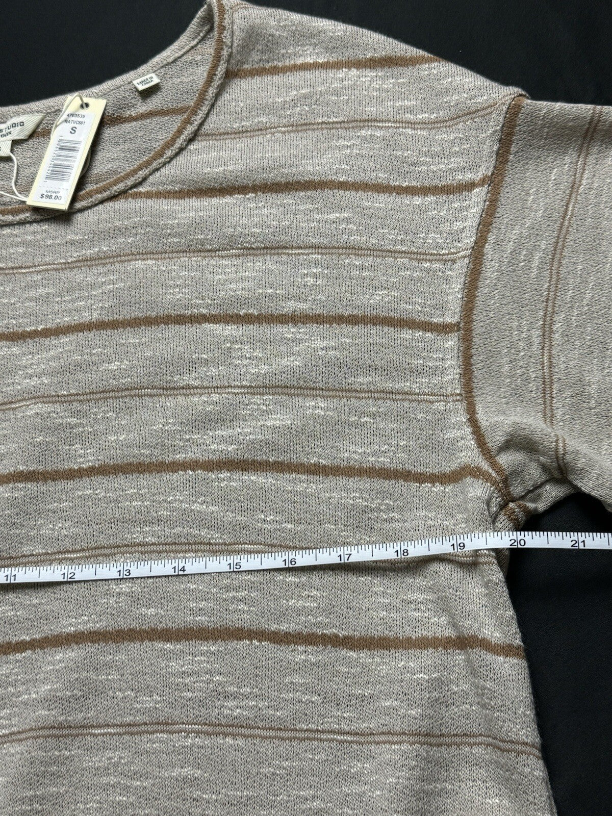 $98 Max Studio Women’s Top Sz S Blouse Shirt (B.86)