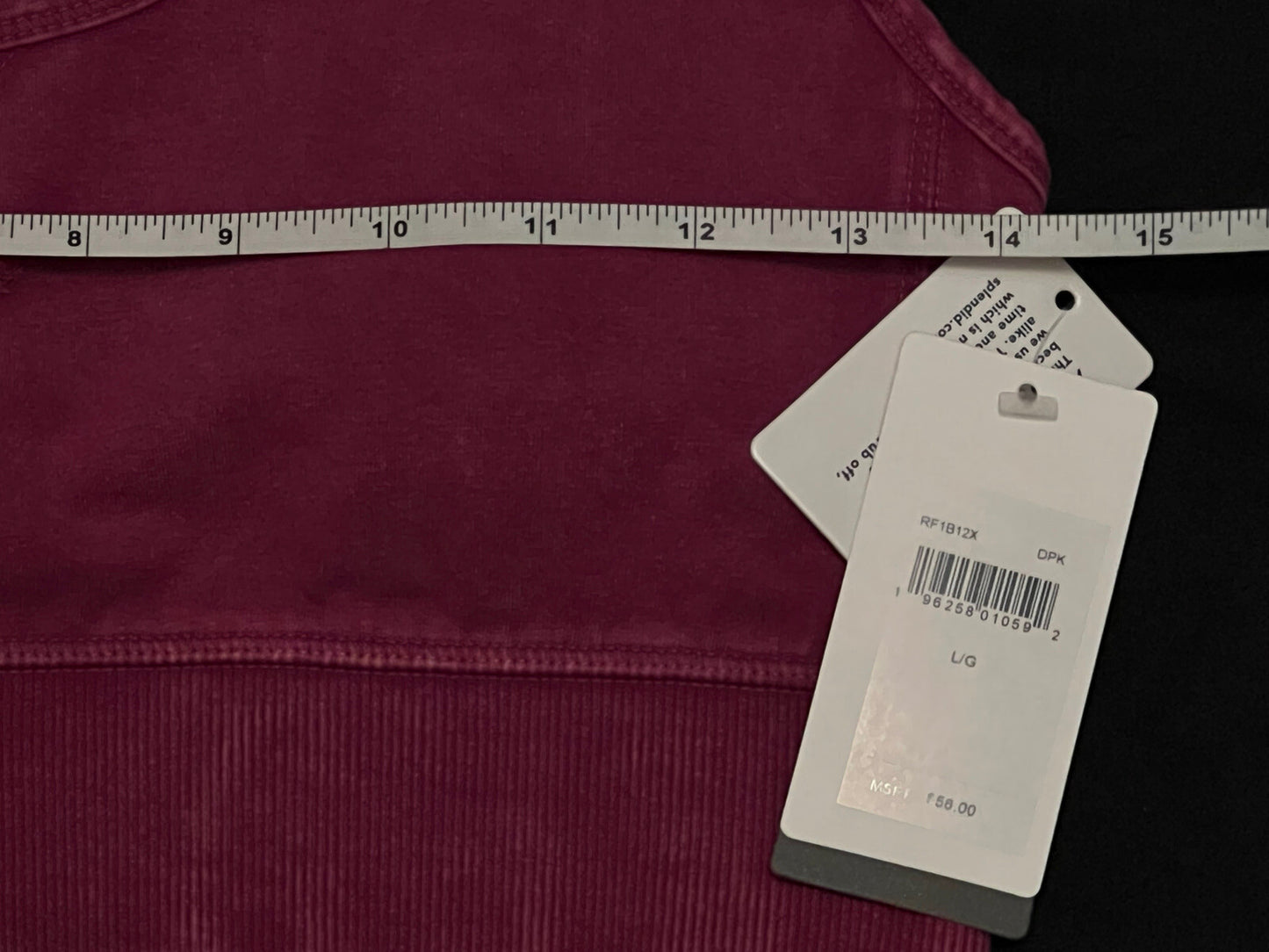 Splendid Studio Women's Size L Dark Pink Active Sports Bra $58 Retail