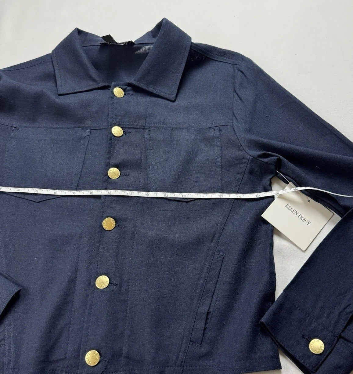 $179 Ellen Tracy Women's Long Sleeve Shirt Sz S. (B.150)