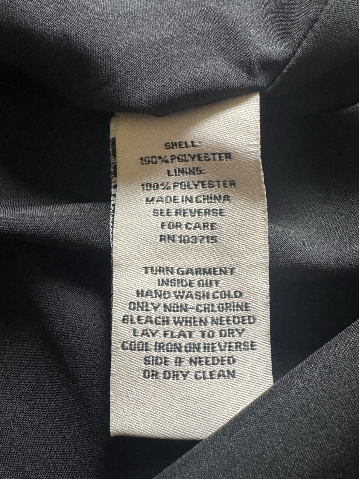 NANETTE LEPORE Pleaded Black Gold Dress Sz 10 (B.129)