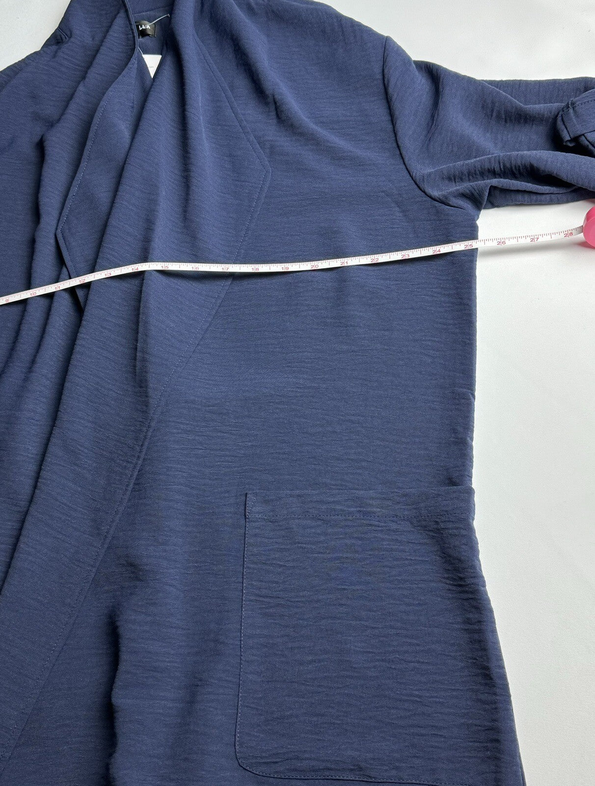 Rafaella Woman’s 3/4 Sleeve Pockets Cardigan Top Sz XL. (61)