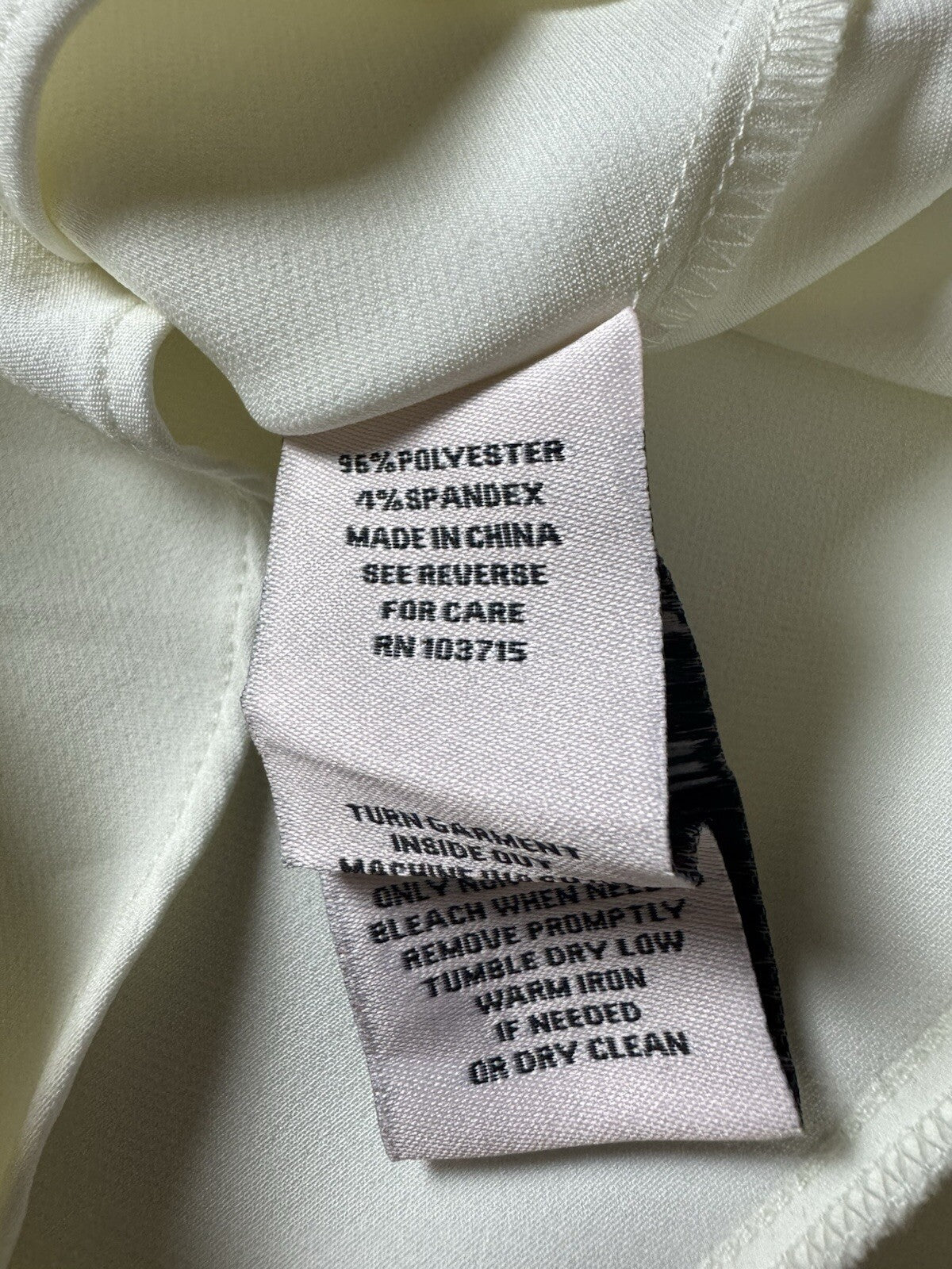 $128 NANETTE LEPORE Ivory Belted Dress Sz 4 (B.140)