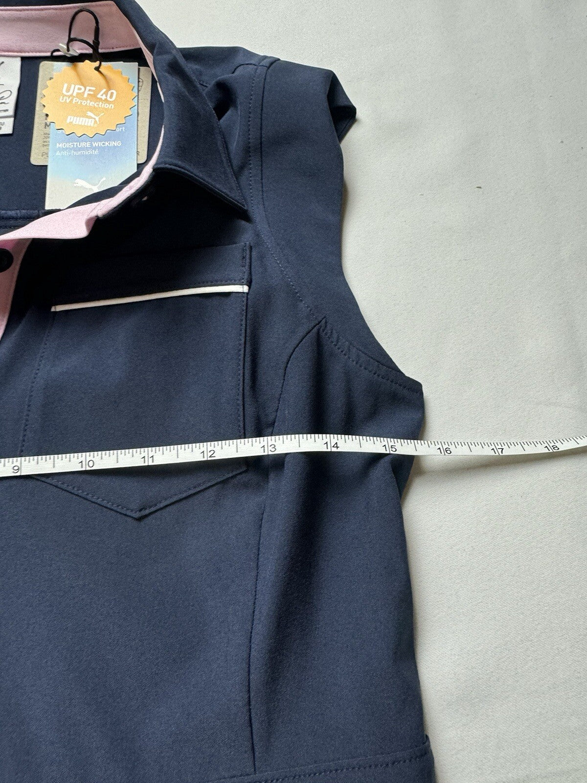 Puma Women’s Polo Navy Dress w/ Shorts Sz S (B.115/6)