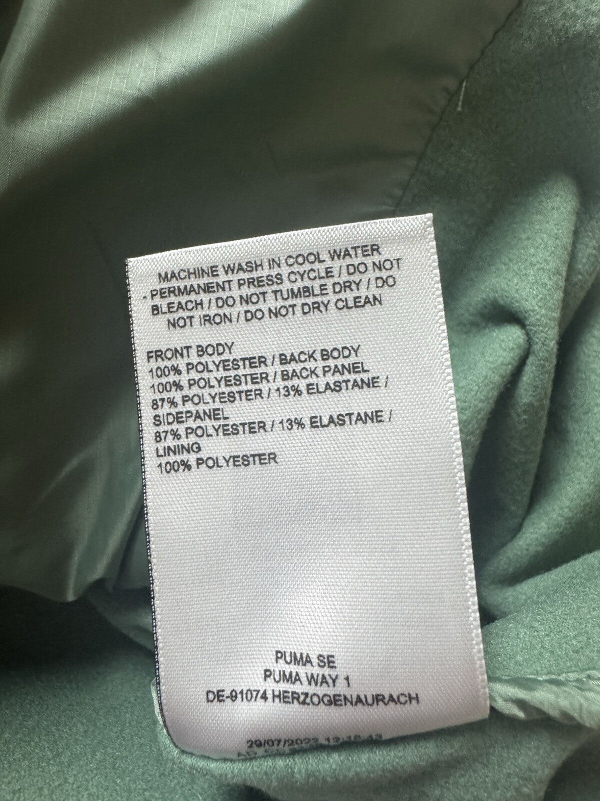 Puma Women’s Golf Green VEST Sz S. (B.120)