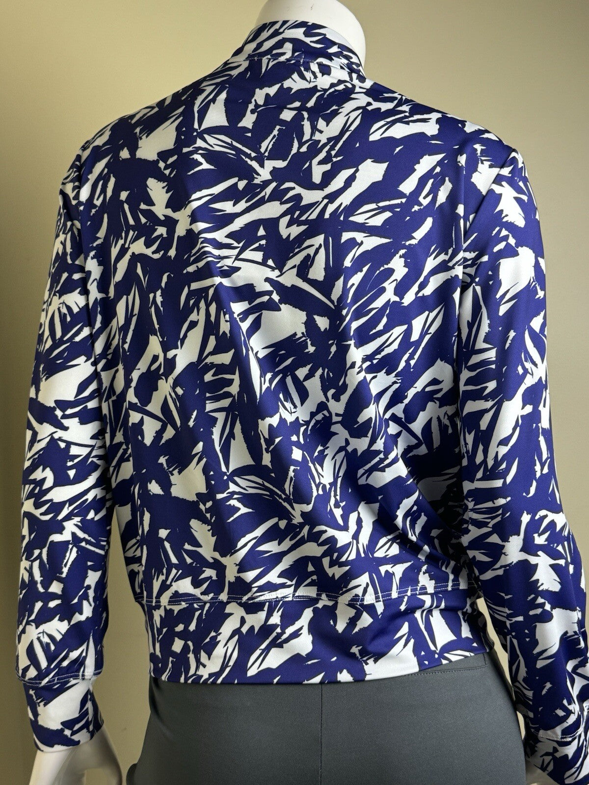 Amy Sport Women's Golf Bomber Jacket Full Zip Long Sleeve Sz S (B.111)