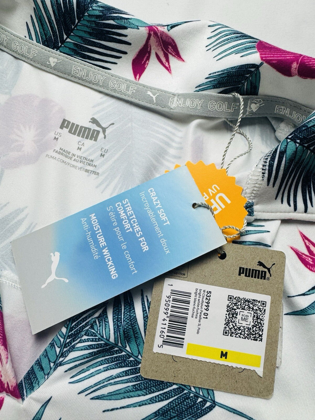 Puma Women’s Golf Shirt Sleeveless Sz M. (B.140)