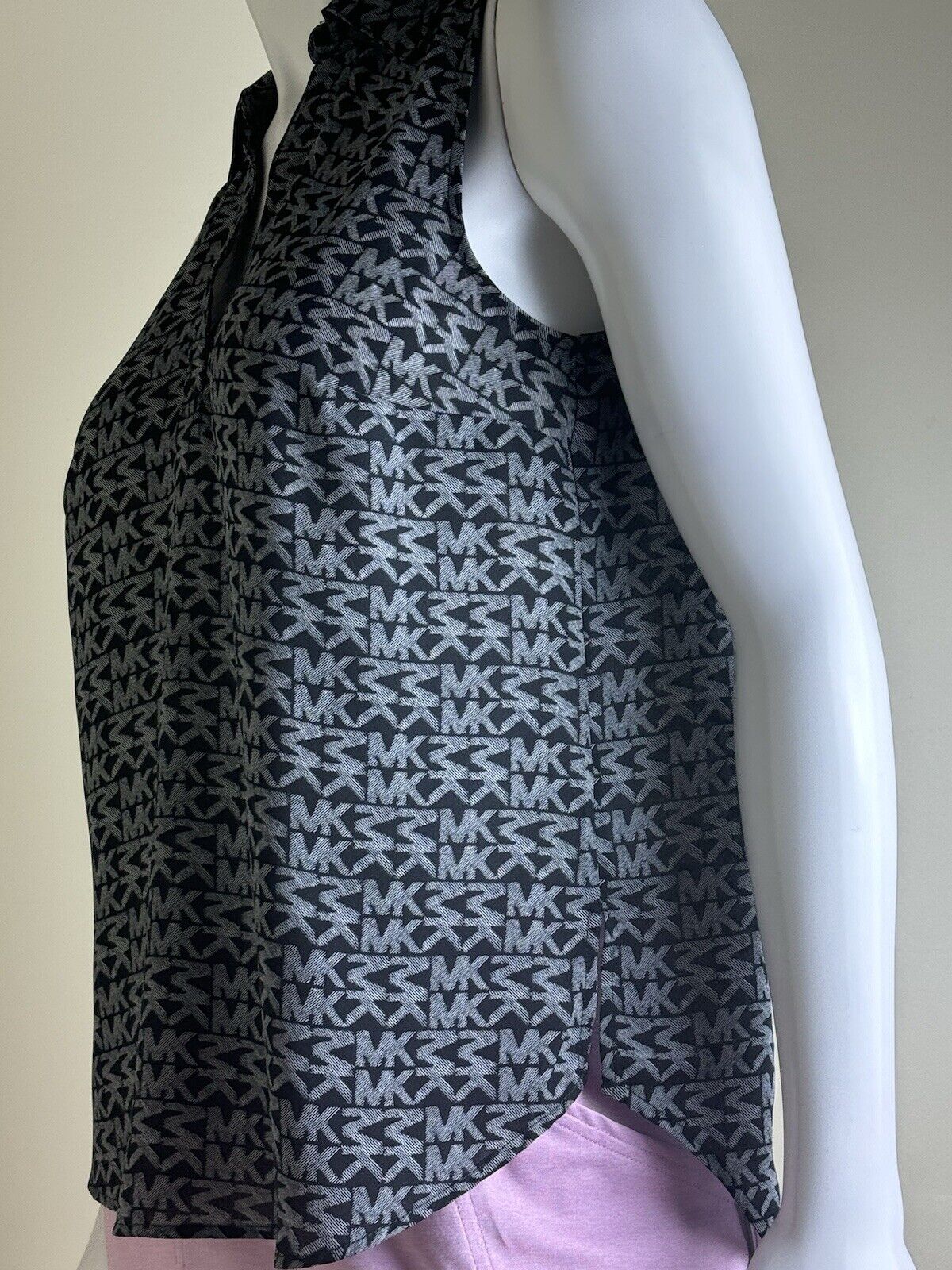 $88 Michael Kors Women’s Top Logo Blouse Sz S. (B.62)