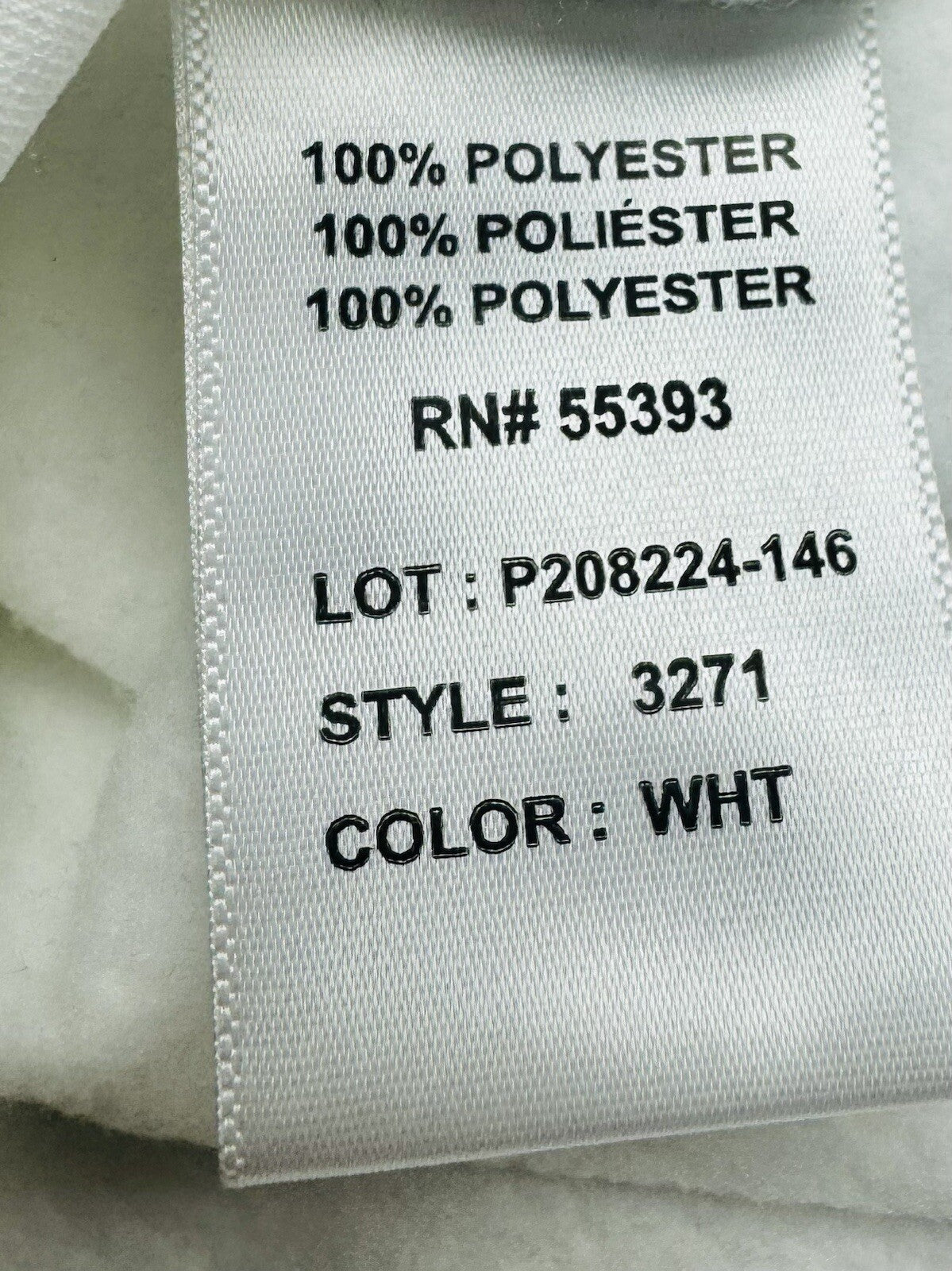 ADMIRALS COVE Women’s White Jacket Sz 2XL. (B.106)