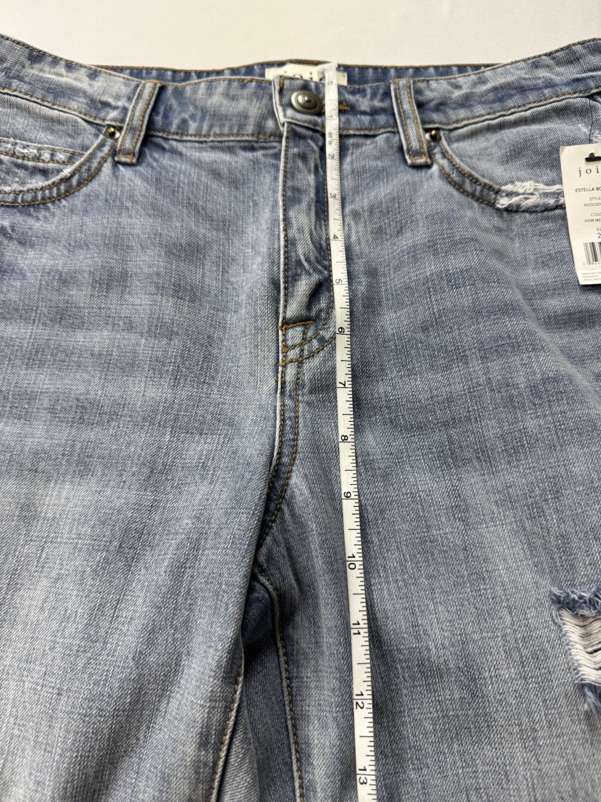 $228 Joie Women's Estella Boyfriend Jeans Sz 25. (B.118)