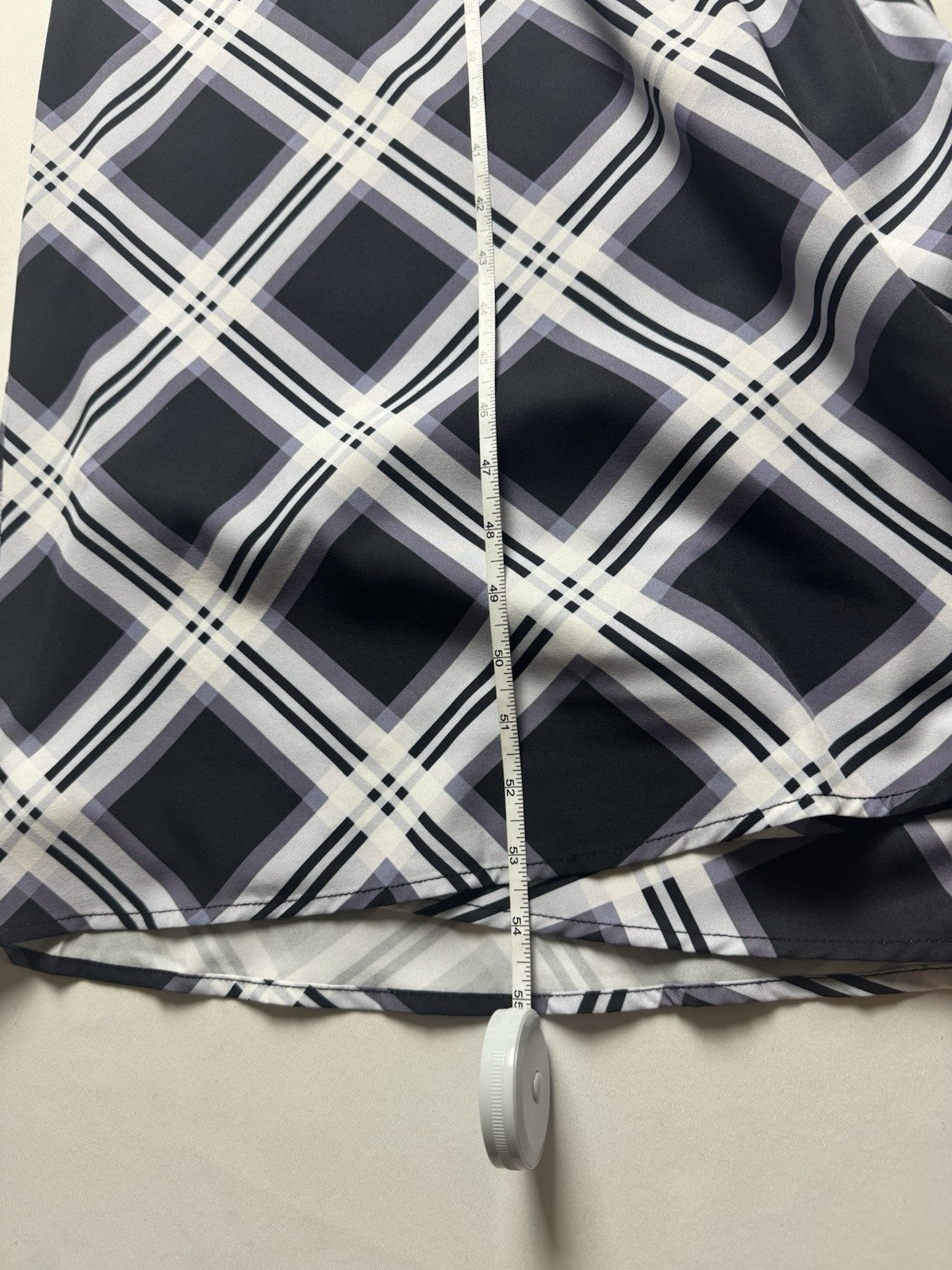 Women’s Plaid Long Sleeve Dress Size XL (B.70)