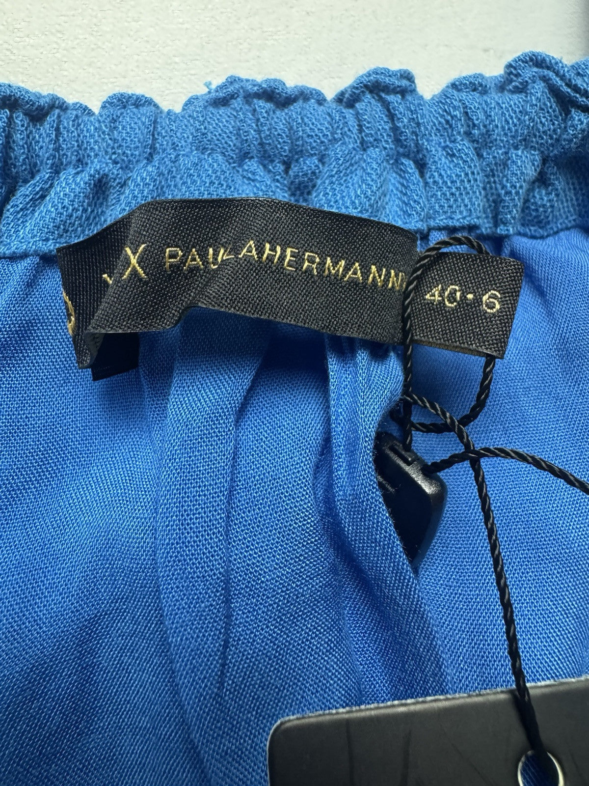 Vix Paula Hermanny Blue Long Dress Sz 6/40 (B.147)