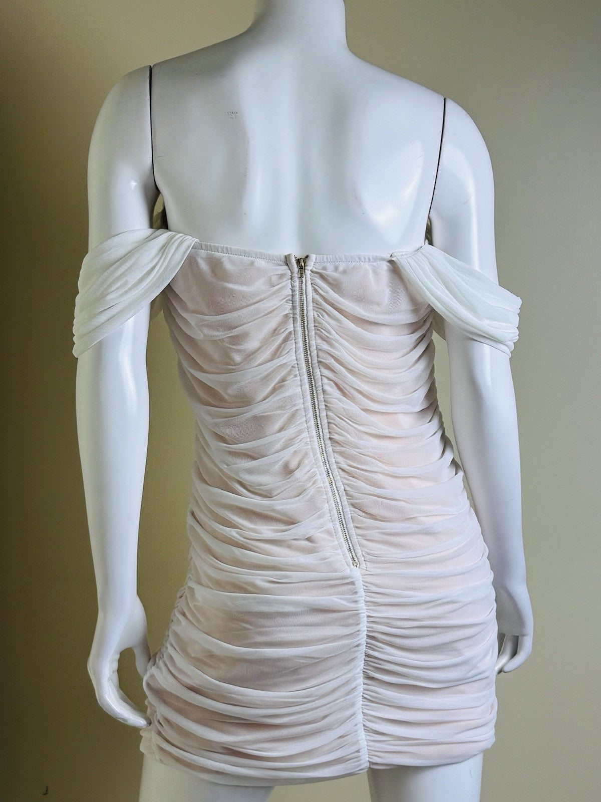 Women’s Lace White Dress Size XL (B.147)