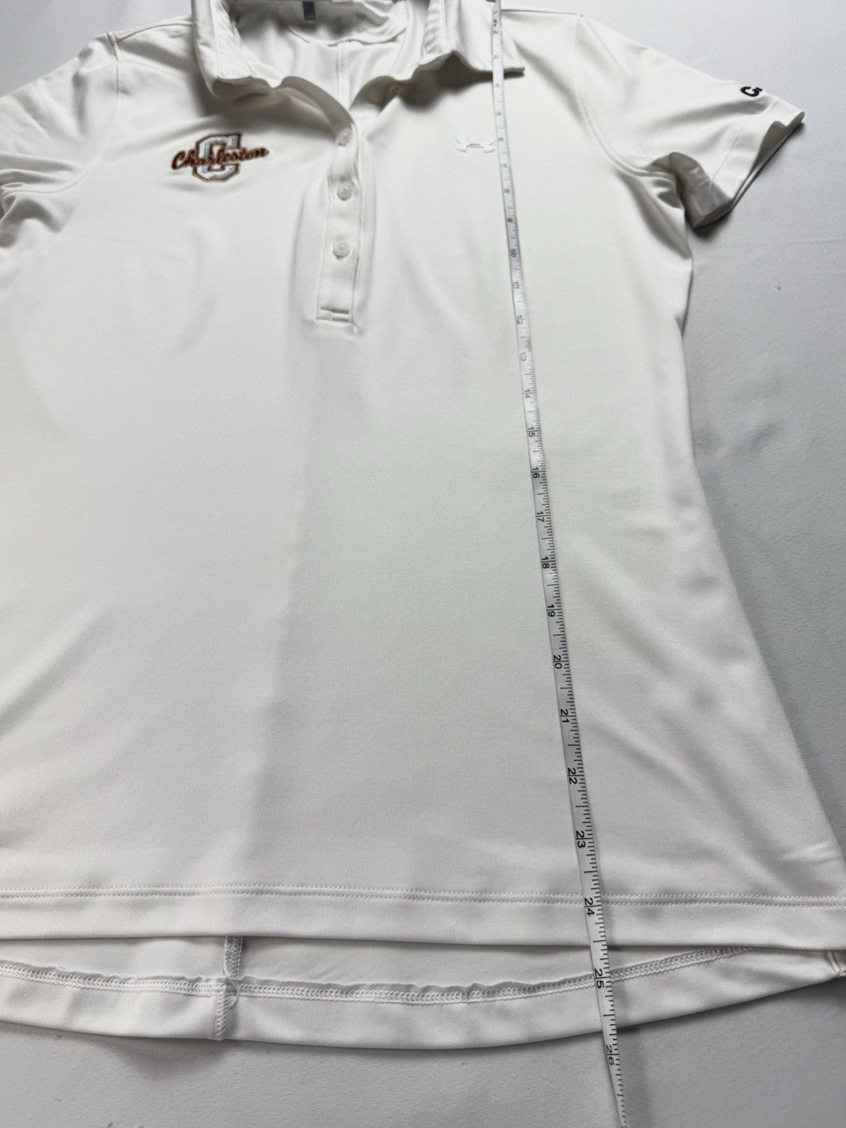 Under Armour Women's Golf Tennis Shirt CHARLESTON Logo Sz XS (B.146)