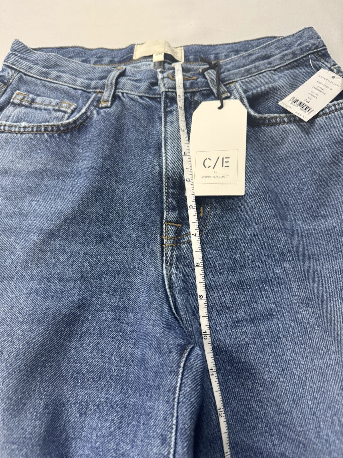 $188 Current/Elliott Women’s Wide Leg Jeans Sz 26. (B.114)