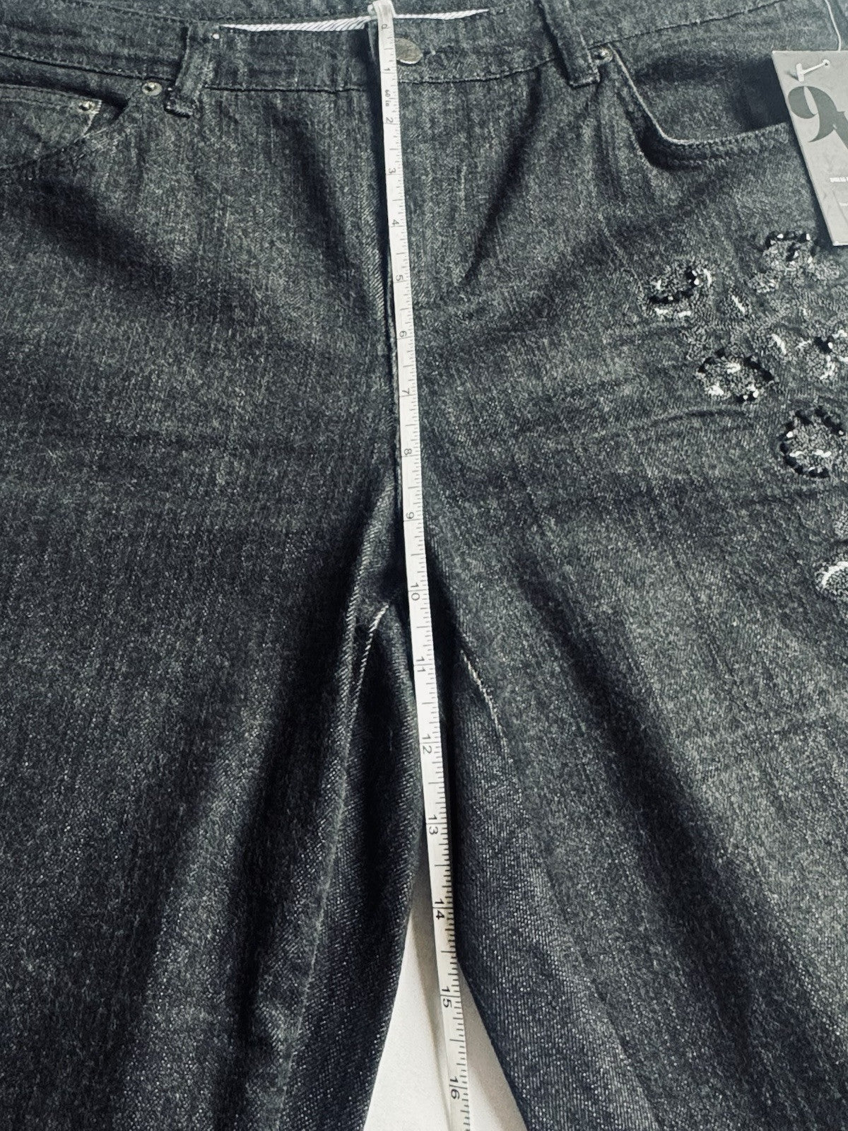 Nine West Women's High Rise Jeans Sz XL /36. (B147)