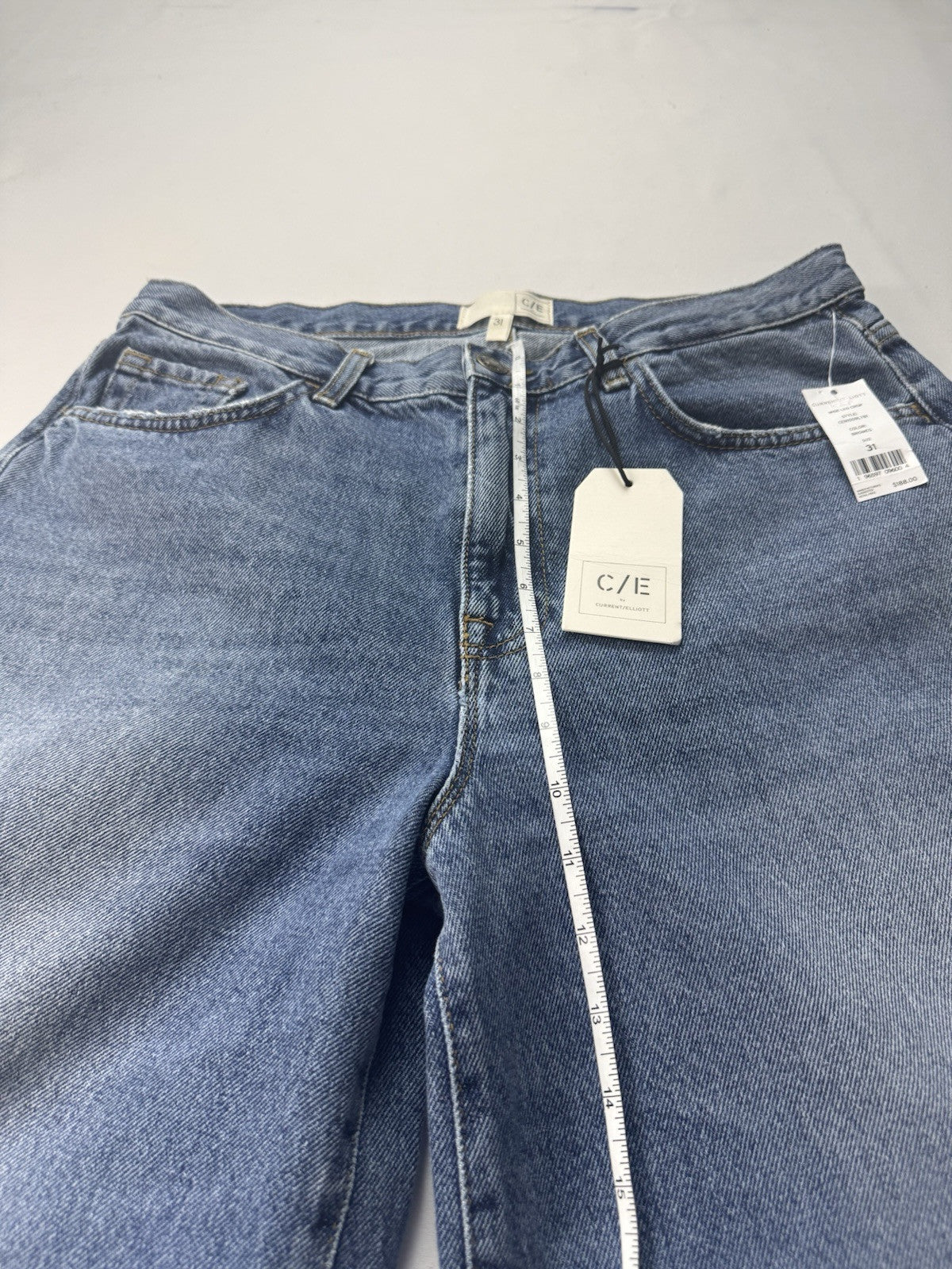 $188 Current/Elliott Women’s Wide Leg Jeans Sz 31. (B.114)