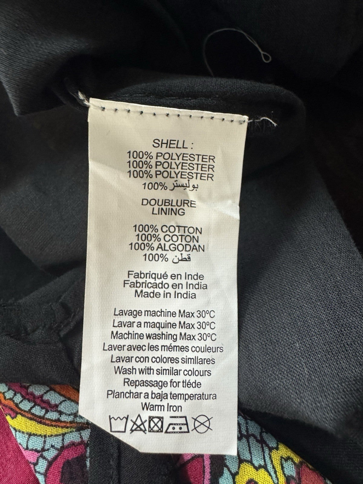 Lalla Nissa Floral Long Dress Size M. (B.149)