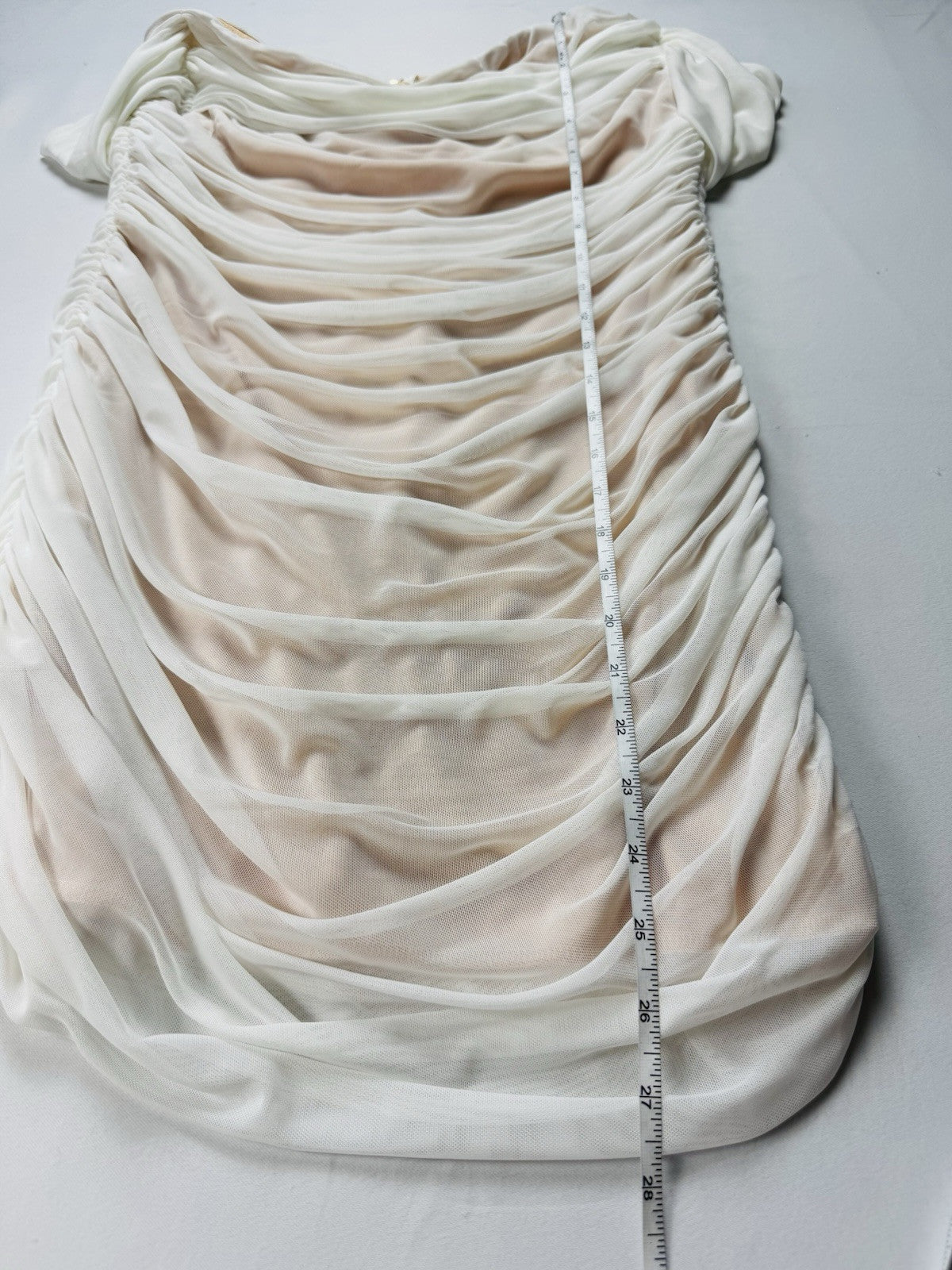 Women’s Lace White Dress Size XL (B.147)