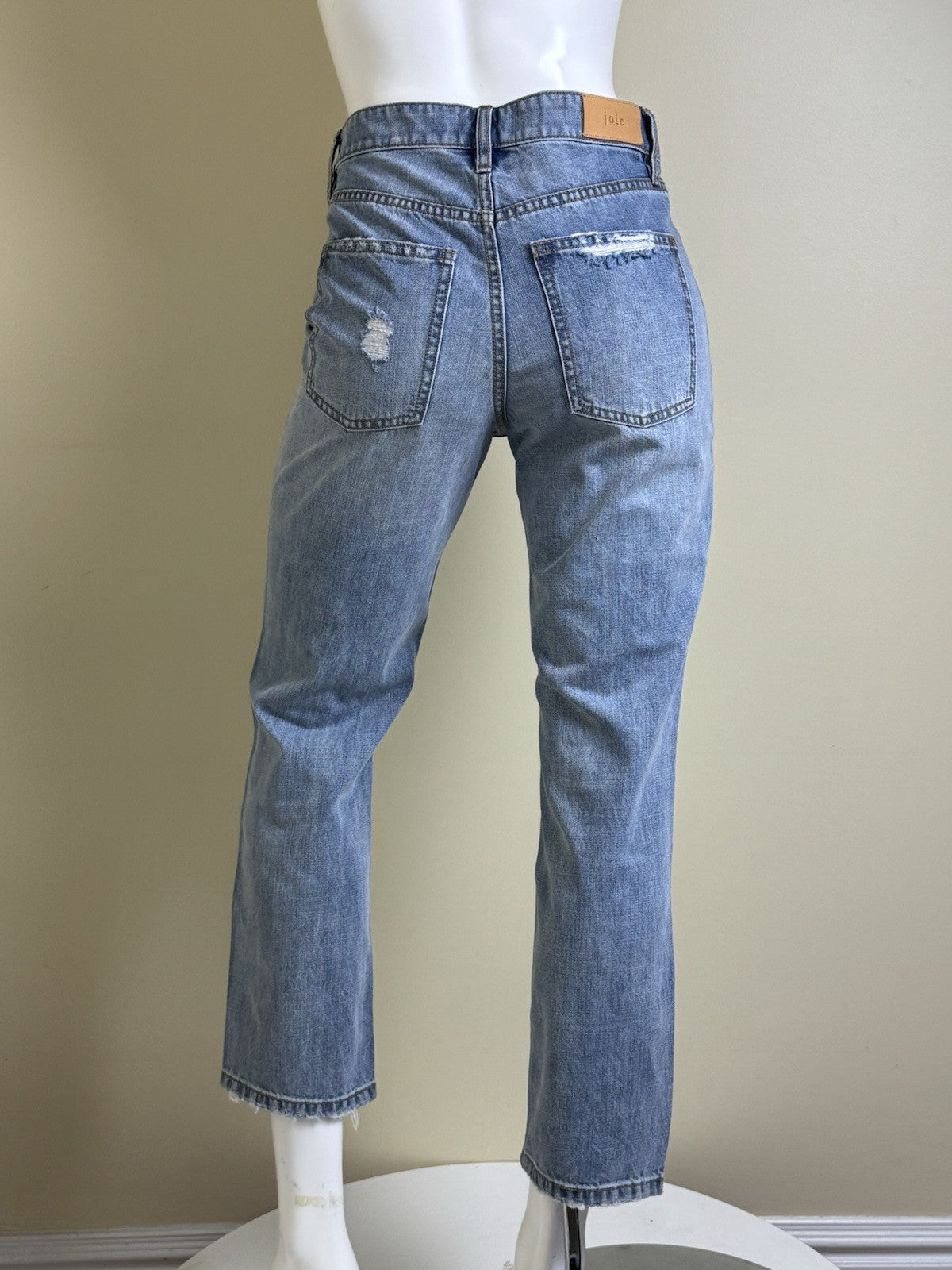 $228 Joie Women's Estella Boyfriend Jeans Sz 25. (B.118)