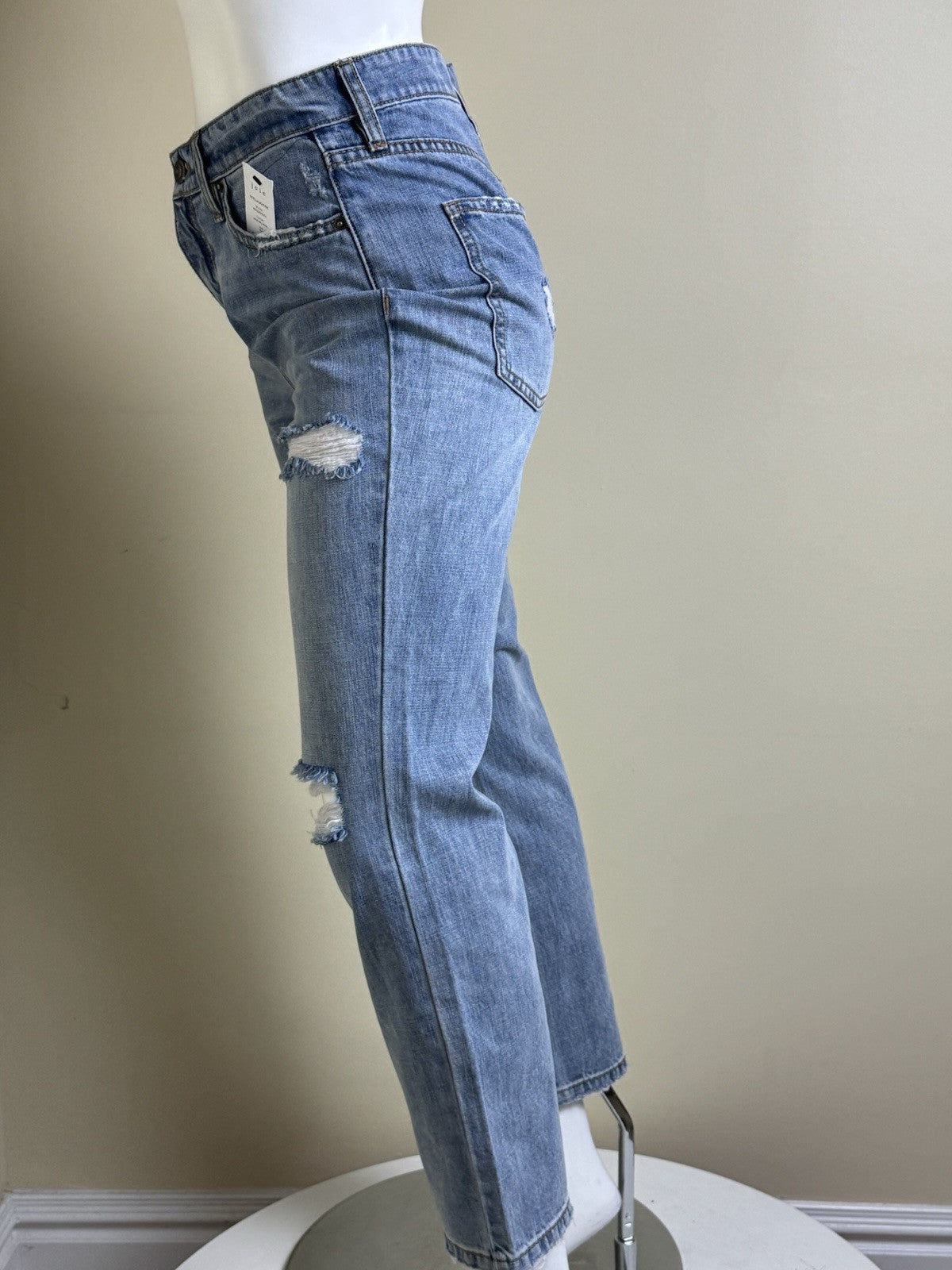 $228 Joie Women's Estella Boyfriend Jeans Sz 25. (B.118)
