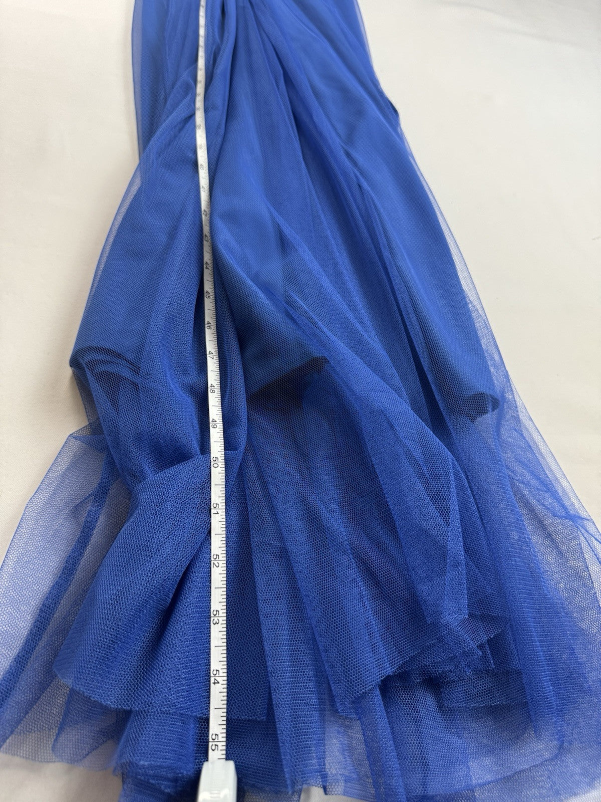 Women’s Blue Lace Long Dress Size S (B.147)