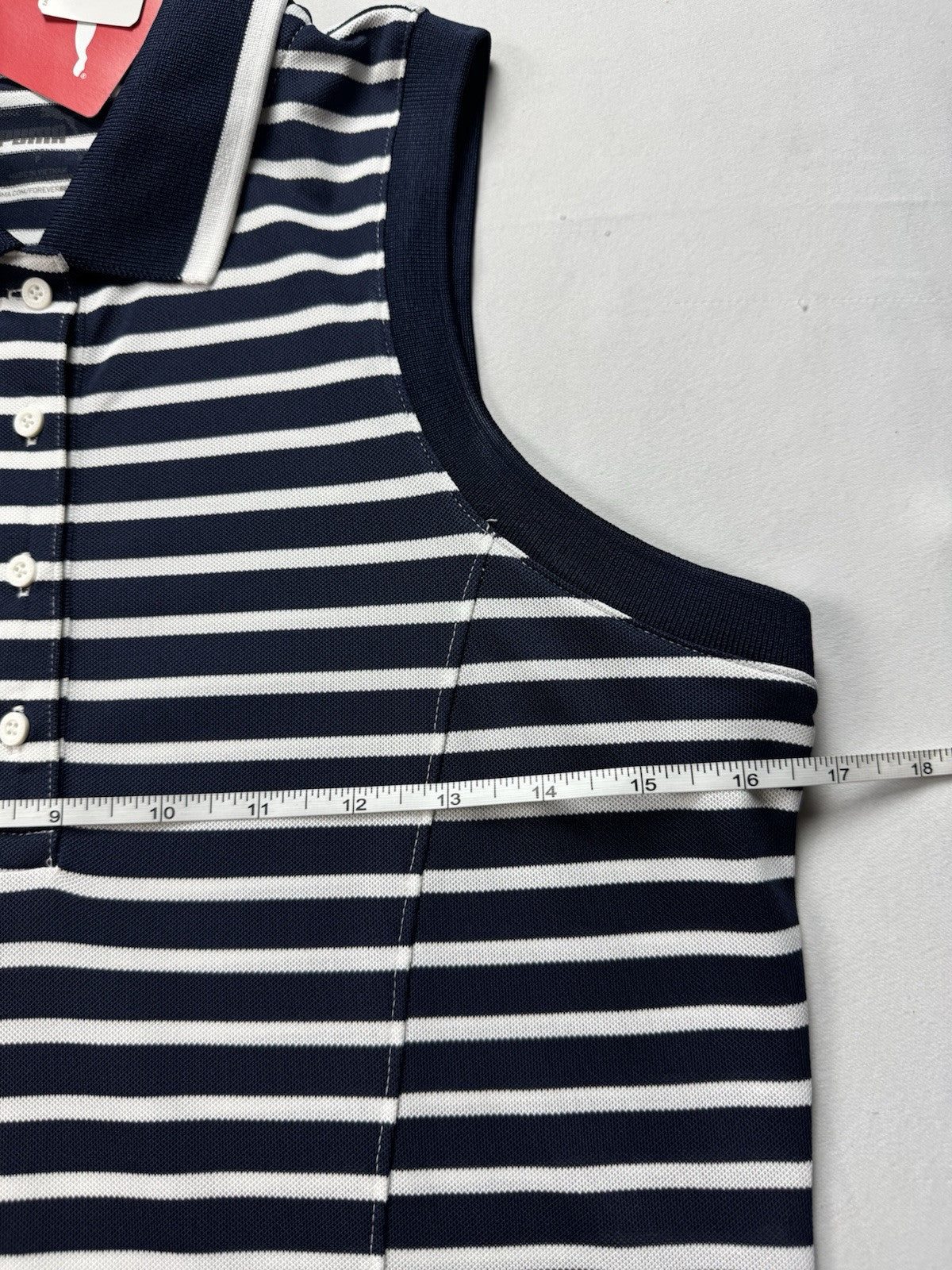 Puma Women’s Polo Stripes Dress W/ Shorts Sz S (B.43)