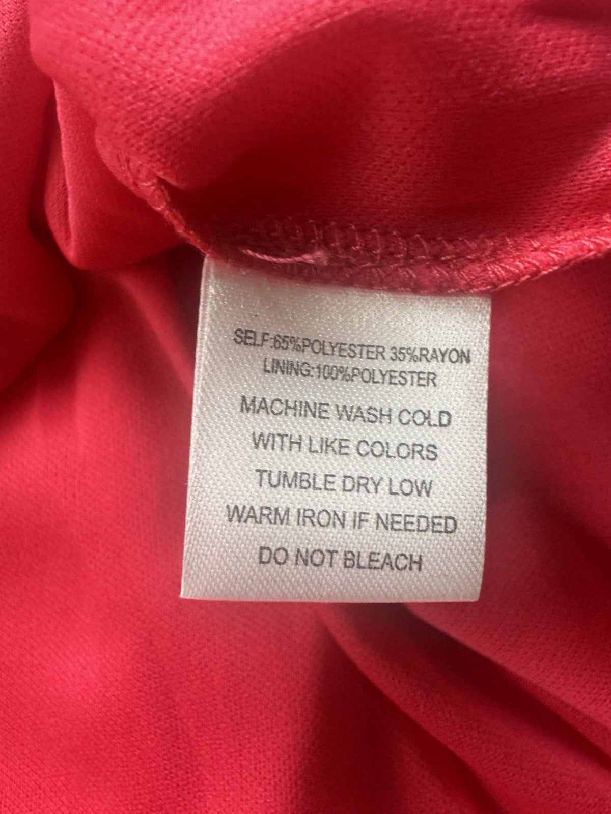 Indigo Rose Women's Red Dress Size XL. (B.149)